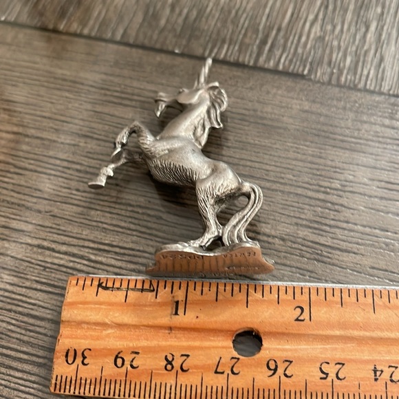 Vintage Spoontiques Unicorn 1981 Pewter Miniature Figure PP524 - Picture 11 of 16